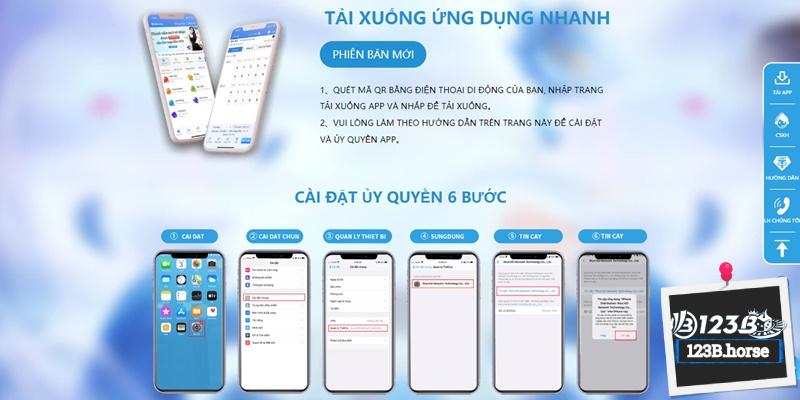 Thao tác download trên điện thoại iOS cũng rất đơn giản